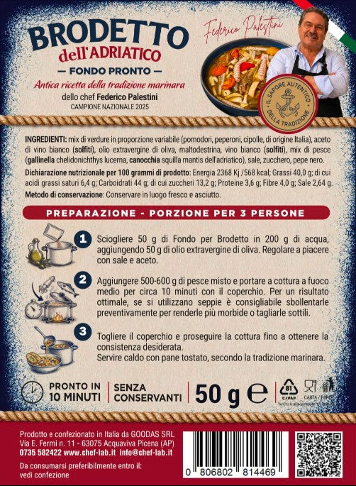 Fondo per Brodetto dell' Adriatico
