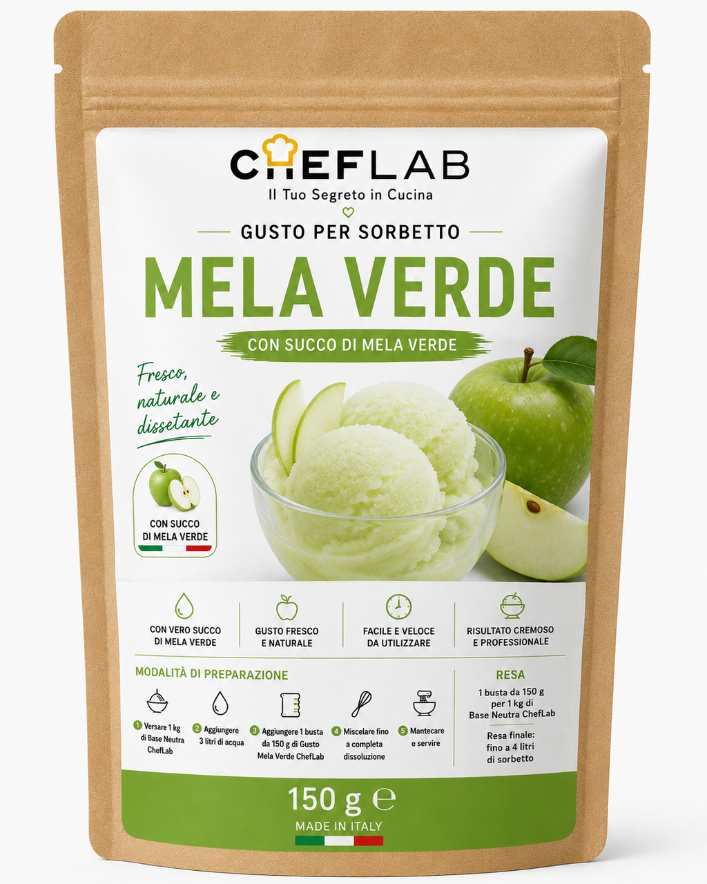 Succo di mela verde 150 g