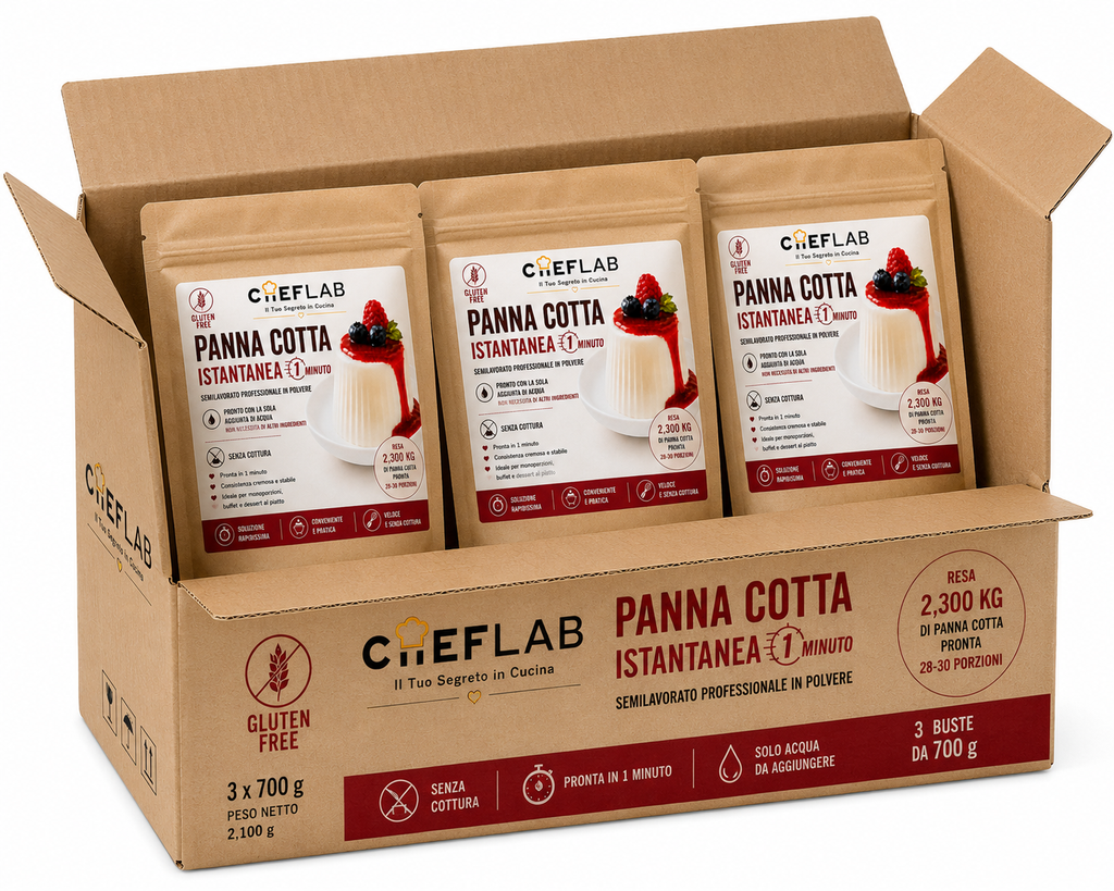 Panna cotta istantanea confezione da 700 g