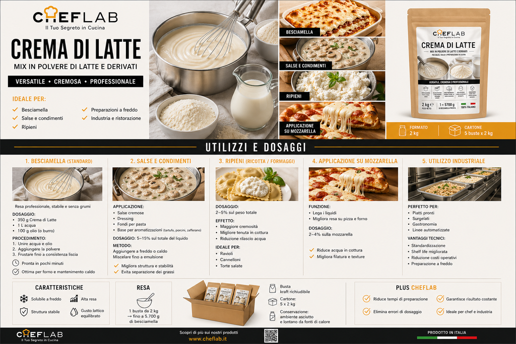 Crème de lait en poudre