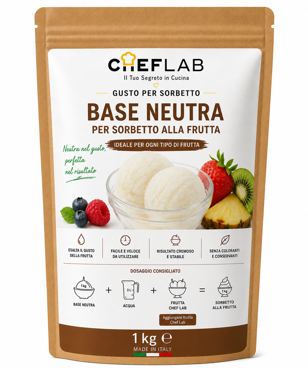 Base per sorbetto alla frutta