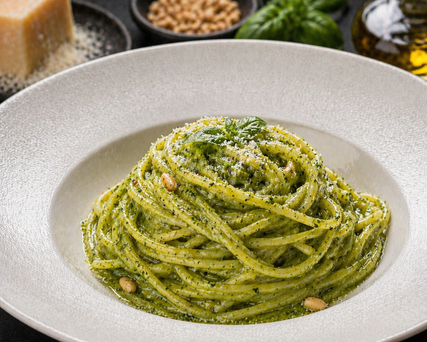 Pesto di Basilico e pecorino romano DOP